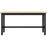  Klupa za blagovanje Sonoma hrast 100 x 32,5 x 48,5 cm | shoptok.hr