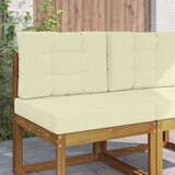  Zunanja blazina za kavč 2 pcs krema Poliester, (5000202525) | Shoptok.si