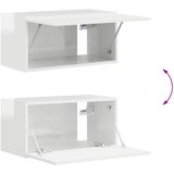  Set TV komoda 6 pcs Visoki sjaj bijela Konstruirano drvo | shoptok.hr
