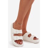 VINCEZA Ladies Foam Slides With Buckles | ePonuda.com