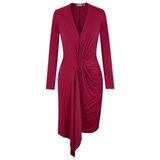 Naf Naf Kratke obleke - Rdeča | Shoptok.si