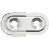  Držač za šipku u ormaru 12 pcs Bijeli cink 40 x 18 x 10 mm | shoptok.hr