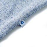  Dječja majica s kratkim rukavima plava prošarana 128 | shoptok.hr