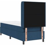  Krevet s opruga kutije s jastukom Plava 200 x 80 cm tkanina | shoptok.hr