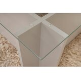 Hanah home Klub sto Ventrino, 105x65x40cm, Siva | Eponuda.ba