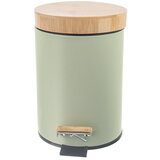 Orion Svetlo zelen kovinski koš za smeti s pedalom 5 l Greenish – | Shoptok.si