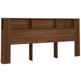 The Living Store Vzglavna omarica rjavi hrast 220x18,5x104,5 cm - Vzglavna Omarica, (21418549) | Shoptok.si
