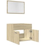 vidaXL 2-dijelni set kupaonskog namještaja boja hrasta sonome drveni | shoptok.hr