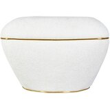 Kayoom TABURE, tekstil bela, zlate barve | Shoptok.si