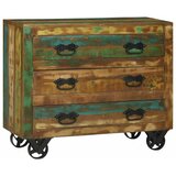 Kreveta Smeđa 80 x 30 x 65 cm Čvrsto drvo iz reciklaže - 65 cm masivno obnovljeno drvo Cijene