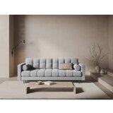Cosmopolitan Design Svetlo siva raztegljiva sedežna garnitura s prostorom za shranjevanje 222 cm Bali – | Shoptok.si