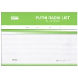 NARODNE NOVINE-UT VI-24 PUTNI RADNI LIST ZA AUTOBUS; Blok 2 x 50 listova, 29,7 x 21 cm | shoptok.hr