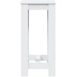 Barski stol bijeli 51 x 50 x 103,5 cm od konstruiranog drva | Eponuda.com