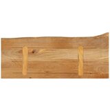 Stolna Mizna plošča z naravnim robom 90x20x3,8 cm trden mangov les, (21410813) | Shoptok.si