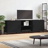vidaXL TV omarica črna 150x30x50 cm inženirski les Cene