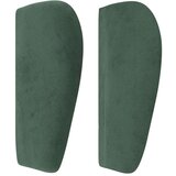 vidaXL Uzglavlje s ušima tamnozeleno 103x23x78/88 cm baršunasto | shoptok.hr