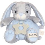 My Teddy My Anniversary Collection - Zajček s silikonsko zvezdico - modra | Shoptok.si