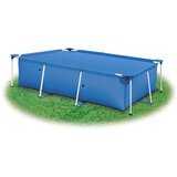  Pravokotno pokrivalo za bazen 1000x600 cm PE modro | Shoptok.si