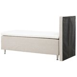 Venture Home krevet Mesa 200 &amp;times; 66 &amp;times; 90 cm, bež Slike