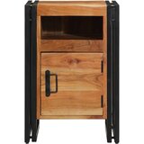  Nočna omarica 40x40x59 cm masivni les akacije, (5000298681) | Shoptok.si