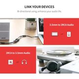 Ugreen 10547 audio kabel 3.5mm 2 x RCA Crno | Shoptok.si