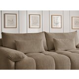 Bobochic Paris Smeđa sofa od šenila 264 cm Ivane – | shoptok.hr