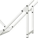  Stalak za drva bijeli 80x25x80 cm hladno valjani čelik | Eponuda.com