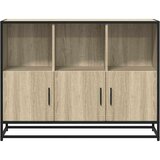  Komoda sonoma hrast 100x35x76 cm izrađeno drvo | shoptok.hr
