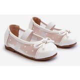 Boto White Children's Ballerina Flats with Bow Jellema | Shoptok.si