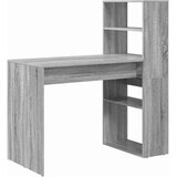  Stol s policom Siva Sonoma 113 x 54 x 120 cm Konstruirano drvo | Eponuda.com