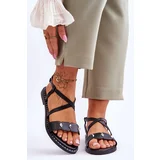 S. BARSKI Classic Sandals With Studs S.Barski