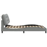  Okvir kreveta s LED-om bez madraca Hvar 120 x 200 cm od tkanine | Eponuda.com