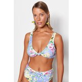 Trendyol Bikini Top - Multicolored - Floral | shoptok.hr