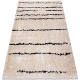 RugsX Preproge Preproga FLUFFY 2371 košati trakovi - krem 80x150 cm Bež | Shoptok.si