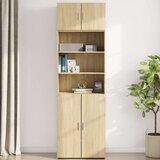 vidaXL Stenska omarica sonoma hrast 70x42,5x40 cm inženirski les | Shoptok.si