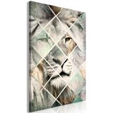  Slika - Lion on the Chessboard (1 Part) Vertical 60x90 Cijene