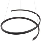 CINQUE Crna LED viseća svjetiljka s metalnim sjenilom ø 75 cm Cinardi – | shoptok.hr