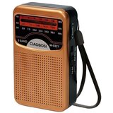 AVIZAR Prenosni radiosprejemnik 3 pasov FM / AM / SW, visoka natančnost in kompakten, Rjava, (5000250503) | Shoptok.si