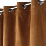 Douceur d intérieur Rjava zavesa iz rebrastega žameta 140x260 cm Casual – | Shoptok.si