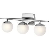 Elstead Lighting Elstead Jasper Stenska kopalniška svetilka s 3 lučmi, polirani krom, IP44, G9, (22099383) | Shoptok.si