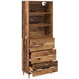  Kuhinjski ormarić Staro drvo 69 5 x 32 5 x 180 cm Konstruirano drvo | shoptok.hr