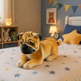 Plišana igračka mops igračka mekani pas 25 cm | shoptok.hr