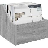  Kutija za LP ploče 2 kom. Siva Sonoma 37 x 33 x 32 cm | shoptok.hr
