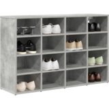 vidaXL Omara za čevlje Betonsko siva 52.5 x 30 x 50 cm Konstruiran les | Shoptok.si