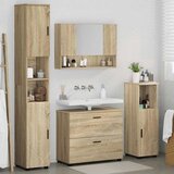  Set namještaja za kupaonicu 4 kom. Sonoma hrast | shoptok.hr
