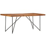 vidaXL jedilna miza 180x90x76 cm trden akacijev les | Shoptok.si