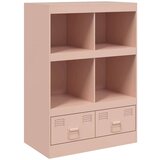 vidaXL Visoka omarica bela 67x39x95 cm jeklo | Shoptok.si