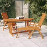 vidaXL Vrtni stol 160 x 85 x 75 cm od masivnog drva eukaliptusa | shoptok.hr