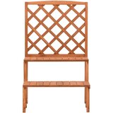  Stalak za biljke s rešetkom 70 x 42 x 115 cm masivna jelovina | shoptok.hr