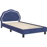  Otroški posteljni okvir z vznožjem Policijska modra 90 x 200 cm, (5000104632) | Shoptok.si